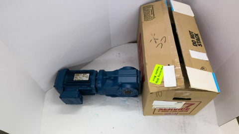 SEW KA47DRN80M4 Gear Reducer 1 HP 230/460 Volts 46.03:1 Ratio
