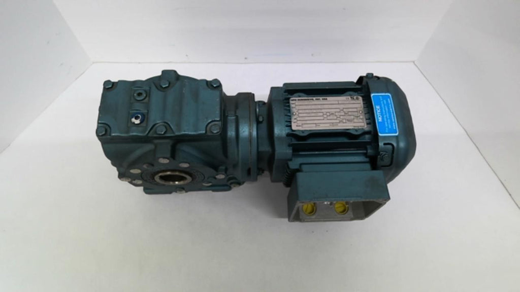 SEW SA47DRS71S4 Gear Motor .50 HP 230/400 Volts 47.32:1 Ratio Hollow Shaft
