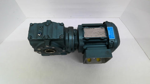 SEW SA47DRS71S4 Gear Motor .50 HP 230/400 Volts 47.32:1 Ratio Hollow Shaft