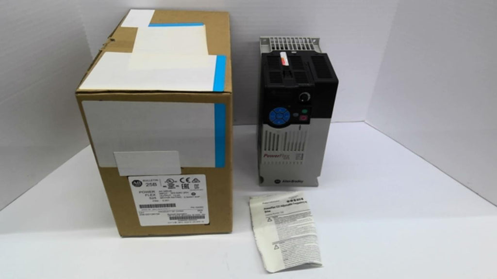 Allen Bradley 25B-D013N104 Power Flex 525 AC Drive 7.5 HP 323-528 Volt 3 Phase