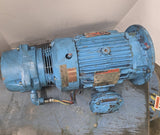 Reliance 12865201 2HP AC Motor 1200RPM 6P 3PH 184TD 460V with Brake