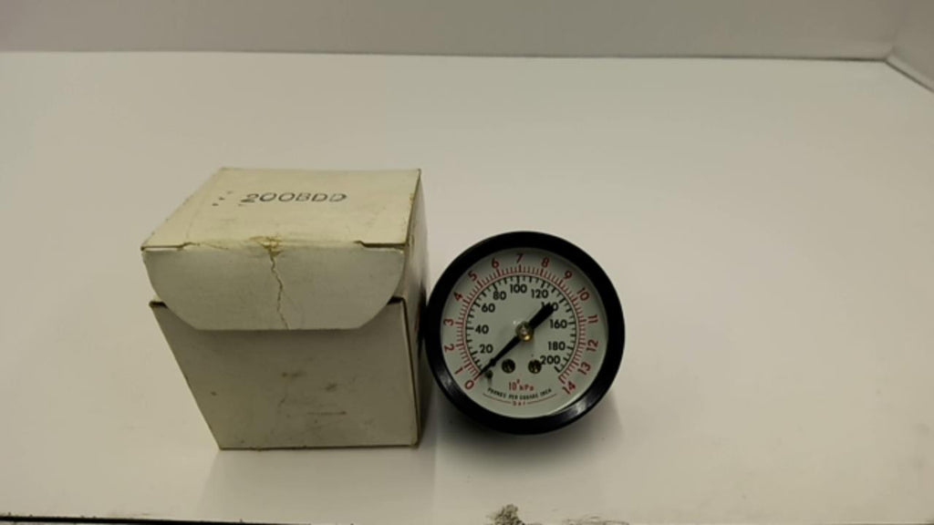 200BDD Pressure Guage 200 PSI