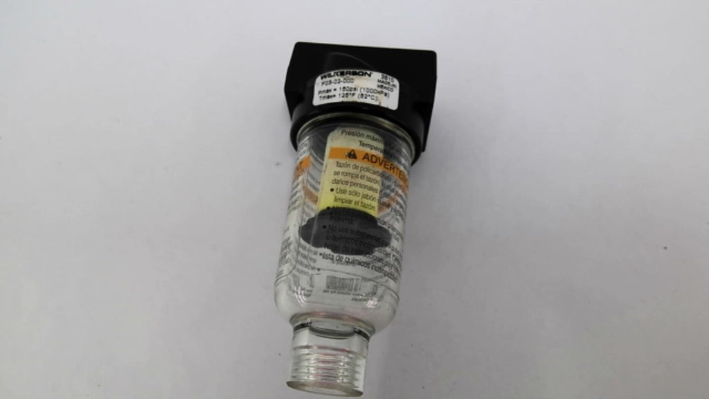 Wilkerson F03-02-000 Pneumatic Filter 150 PSI