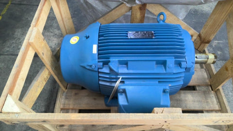 Weg 06009ET3E405T-W22 AC Motor 60 HP 900RPM 8P 3ph 404/5T 230/460V TEFC 60Hz