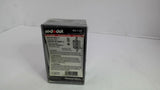 Red Dot IH3-1-LM Outlet Box 1/2" Three Hole Silver