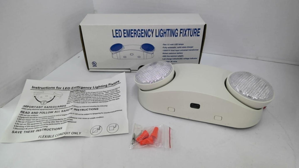 LED Emergency Lighting Fixture 21.2 Watt LED Lamps