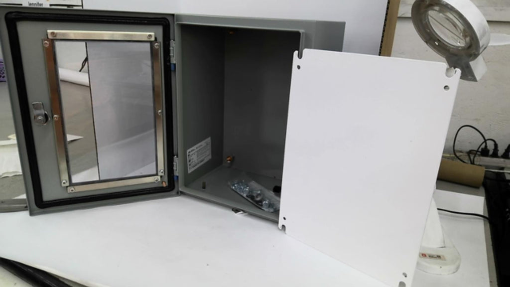 Hammond Manufacturing EN4SD16128WGY Eclipse Panel