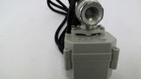 HH-Flo A-20-T15-S2-C Motorized Valve Plug 2 Way 1/2"NPT AC110-230V