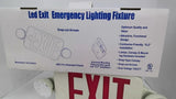 LED EZ Exit Emergency Lighting Fixture 120/277 Volts