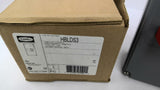 Hubbell HBLDS3 Circuit Lock Disconnect Switch Type 4X 12K 30 AMP 600VAC Max