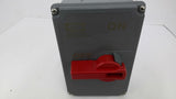 Hubbell HBLDS3 Circuit Lock Disconnect Switch Type 4X 12K 30 AMP 600VAC Max