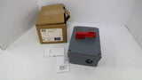 Hubbell HBLDS3RS Circuit Lock Disconnect Switch 12K 30AMP