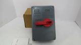 Hubbell HBLDS3RS Circuit Lock Disconnect Switch 12K 30AMP