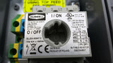Hubbell HBLDS3RS Circuit Lock Disconnect Switch 12K 30AMP