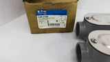 Eaton C45-CGN 1-1/4" C Conduit Body with Cover and Neoprene Gasket