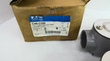 Eaton C45-CGN 1-1/4" C Conduit Body with Cover and Neoprene Gasket