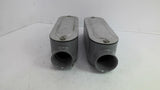Eaton C45-CGN 1-1/4" C Conduit Body with Cover and Neoprene Gasket