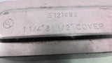 Eaton C45-CGN 1-1/4" C Conduit Body with Cover and Neoprene Gasket