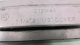 Eaton C45-CGN 1-1/4" C Conduit Body with Cover and Neoprene Gasket