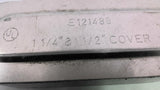 Eaton C45-CGN 1-1/4" C Conduit Body with Cover and Neoprene Gasket