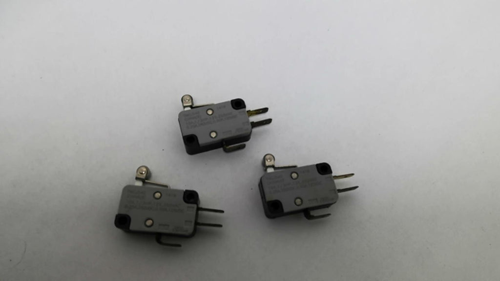 Micro Switch TMCJS40 Roller Limit Switch 15A 1/2HP Lot of 3