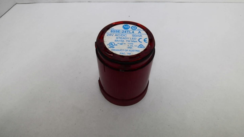 Allen-Bradley 855E-24TL4 Red Steady Light Module