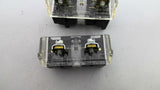 Allen-Bradley 800T-XD5 Push Button Contact Blocks 600V Lot of 2