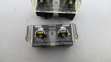 Allen-Bradley 800T-XD5 Push Button Contact Blocks 600V Lot of 2