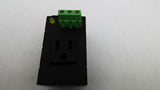 Murr Electronik 676166 Panel Receptacle 110 VAC 15A