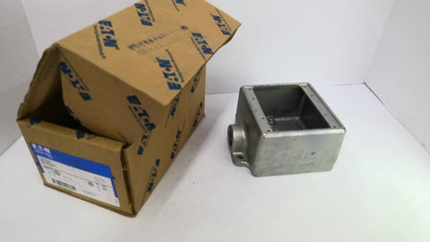 Eaton FDC222 Crouse Hinds Gang Box