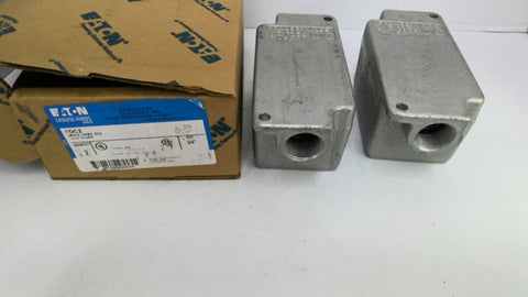 Eaton FDC2 Crouse-Hinds Single Gang Box Lot of 2