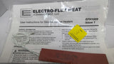 Electro-Flex EFHSH-1X5-5-115 A Silicone Rubber Heaters Lot of 4