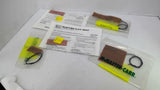 Electro-Flex Heat Assorted Silicone Rubber Heaters Lot of 5