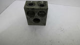 Burndy PB3-600 2 Hole 3 Conductor Mechanical Terminal Lug