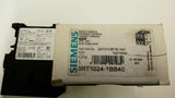 Siemens 3RT1024-1BB40 Contactor 460 Volts 7 1/2 HP 24V Coil