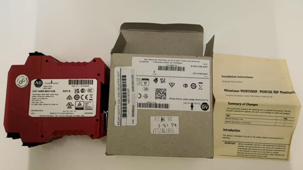 Allen-Bradley 440R-M23143S Safety Relay 6 Amp
