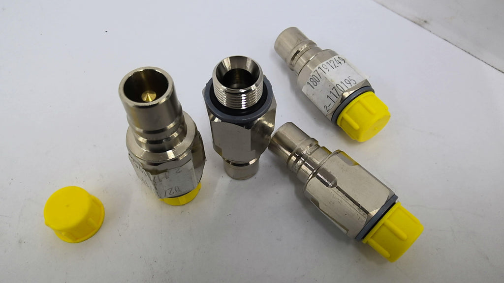 Staubuli RM1 12/JV Quick Attach Coupling Lot of 4