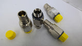 Staubuli RM1 12/JV Quick Attach Coupling Lot of 4
