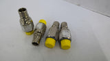 Staubuli RM1 12/JV Quick Attach Coupling Lot of 4