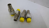 Staubuli RM1 12/JV Quick Attach Coupling Lot of 4