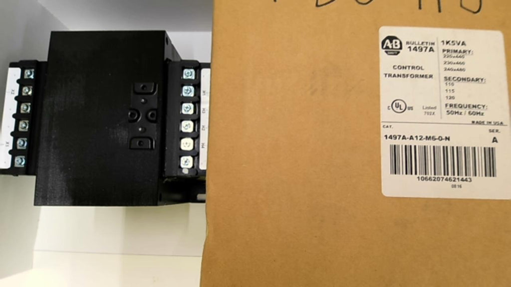 Allen-Bradley 1497A-A12-M6-O-N Control Transformer 1.5 KVA