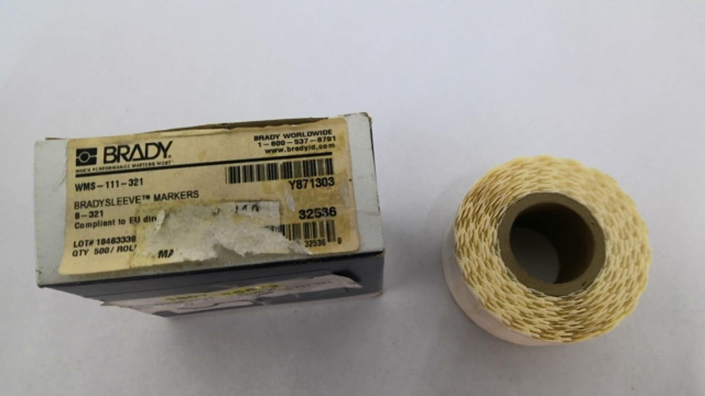 Brady WMS- 111-321 Wiremaker Sleeve Markers