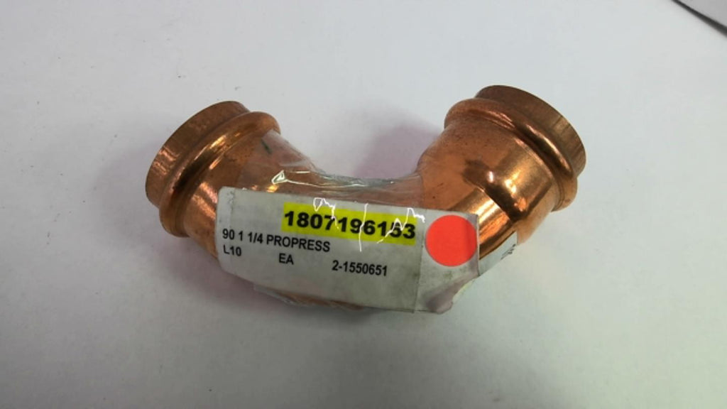 Propress Street Elbow Press Fitting 90 1 1/4 L10