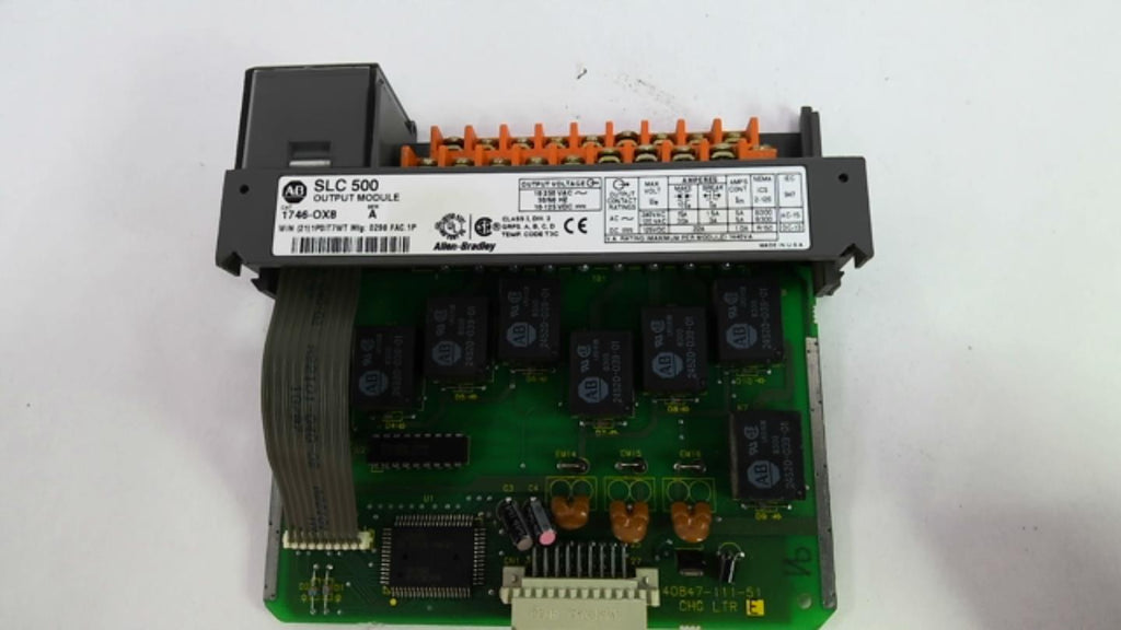 Allen Bradley 1746-OX8 Output Module SLC 500 Series A
