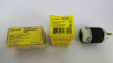Hubbell HBL5266C Straight Blade Plug Insulgrip 2 Pole 3 Wire Grounding Lot of 2