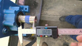 SEW Eurodrive R27 DRN90S4/BE2HR/Z Gear Brake Motor 1 HP 230/460V 18.08:1 Ratio