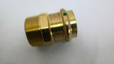 Viega 61-G 1 1/2"X 1 1/2" 2 3/4"L Threaded Adaptor Lot of 4