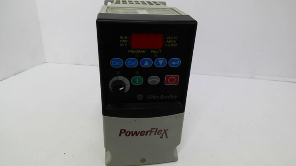 Allen Bradley 22A-D2P3N104 PowerFlex 4 AC Drive 1 HP 460 Volts 2.3 Amps