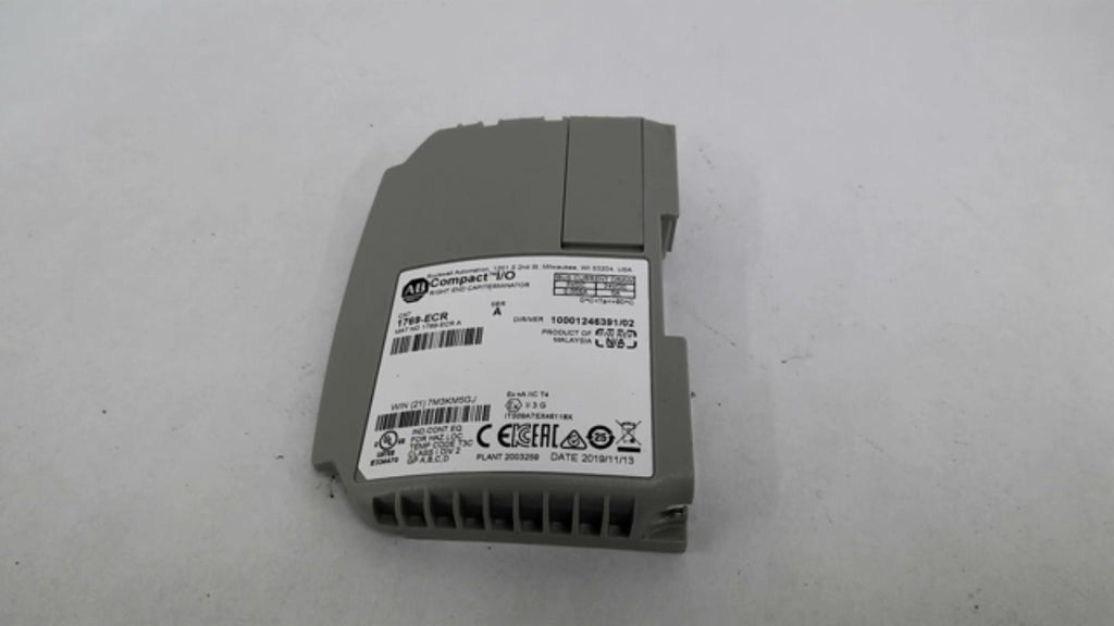 Allen Bradley 1769-ECR Compact I/O Right End Cap/Terminator 24VDC