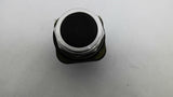 Allen Bradley 800T-A Black Flush Push Button Non Illuminated Switch